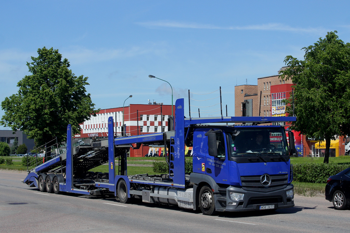 Польша, № WSK 3A55 — Mercedes-Benz Actros ('2011) 1843