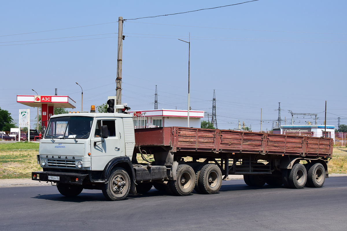 Волгоградская область, № Х 190 КУ 34 — КамАЗ-5410