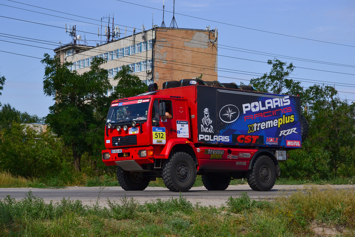 Франция, № EH-824-HN — MAN M2000 (общая модель); Ралли Шёлковый Путь (Волгоградская область)