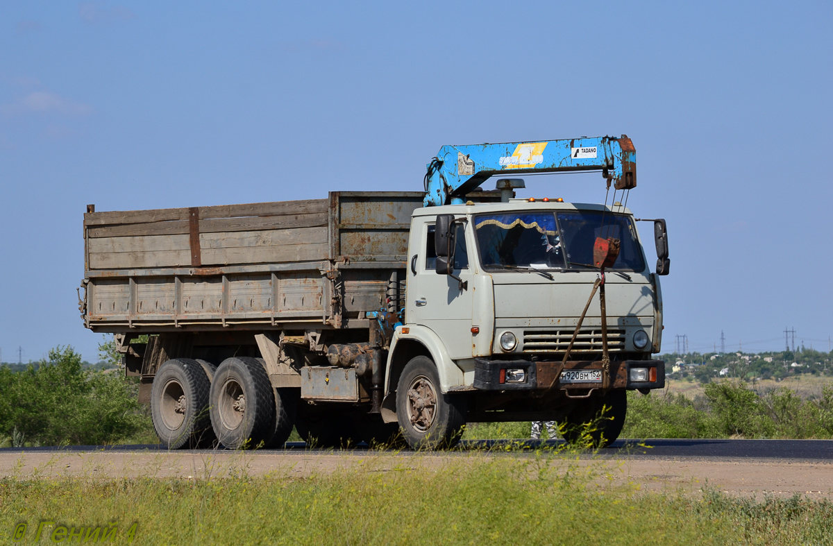 Волгоградская область, № Н 920 ВМ 152 — КамАЗ-5320