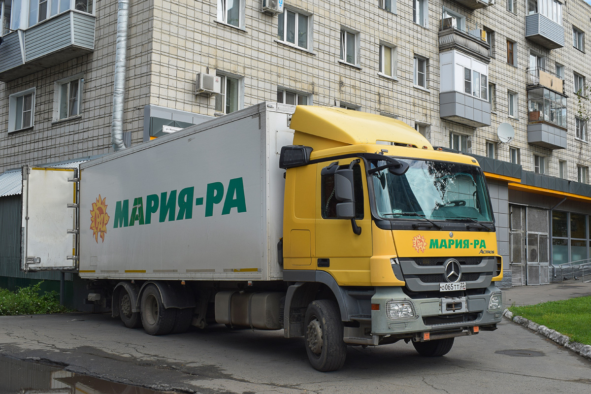 Алтайский край, № О 065 ТТ 22 — Mercedes-Benz Actros ('2009) 2541