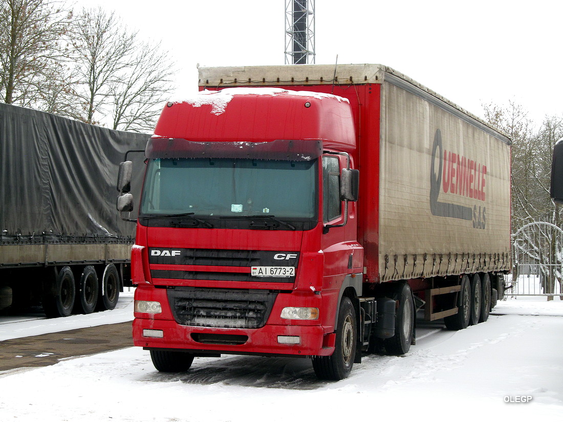 Витебская область, № АІ 6773-2 — DAF CF85 FT