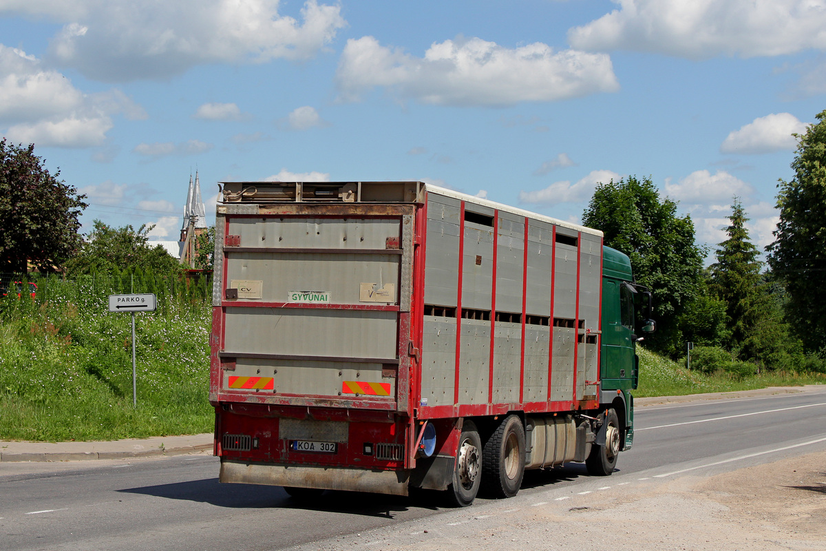 Литва, № KOA 302 — DAF XF105 FAR