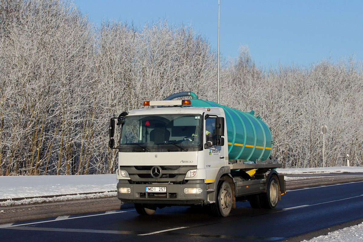 Литва, № MDI 257 — Mercedes-Benz Atego 1318