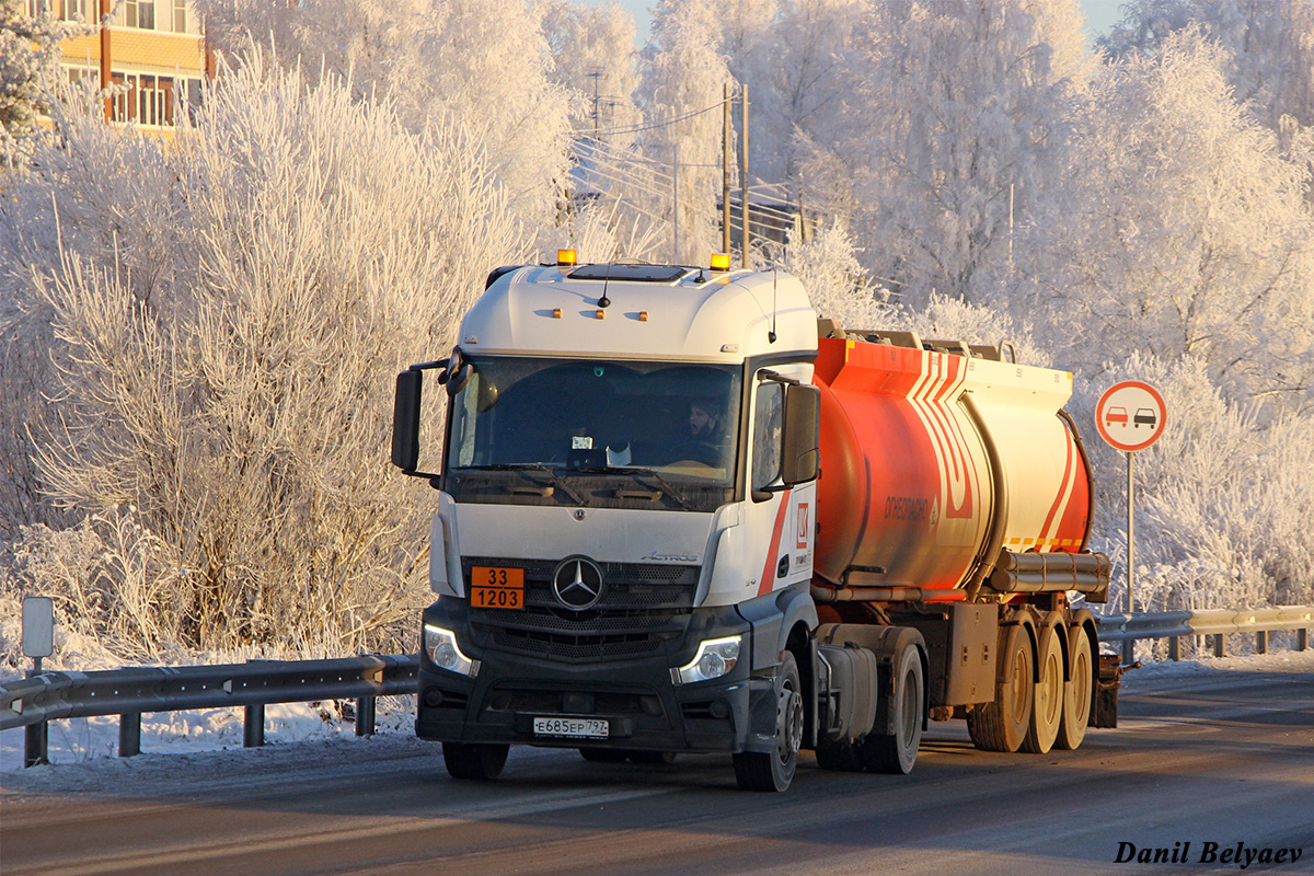 Московская область, № Е 685 ЕР 797 — Mercedes-Benz Actros '18 1842 [Z9M]