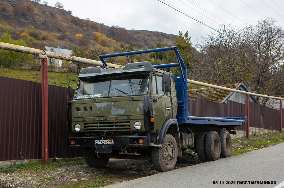 Карачаево-Черкесия, № Х 792 УС 09 — КамАЗ-53212