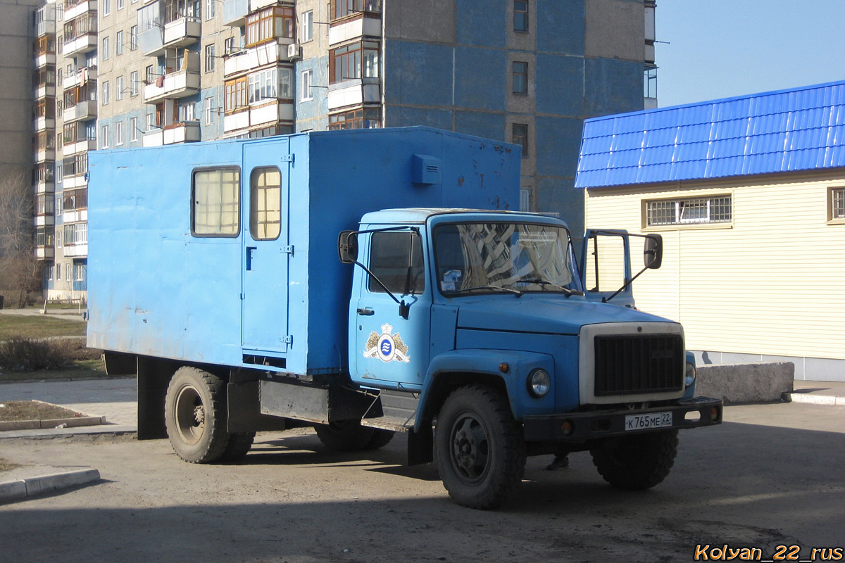 Алтайский край, № К 765 МЕ 22 — ГАЗ-3307