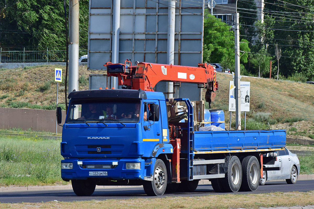 Волгоградская область, № Н 022 СМ 46 — КамАЗ-65117-N3