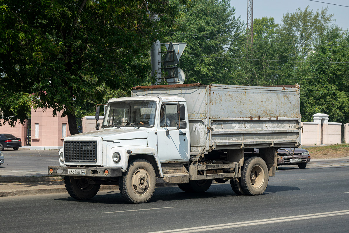 Башкортостан, № К 689 НВ 102 — ГАЗ-3309