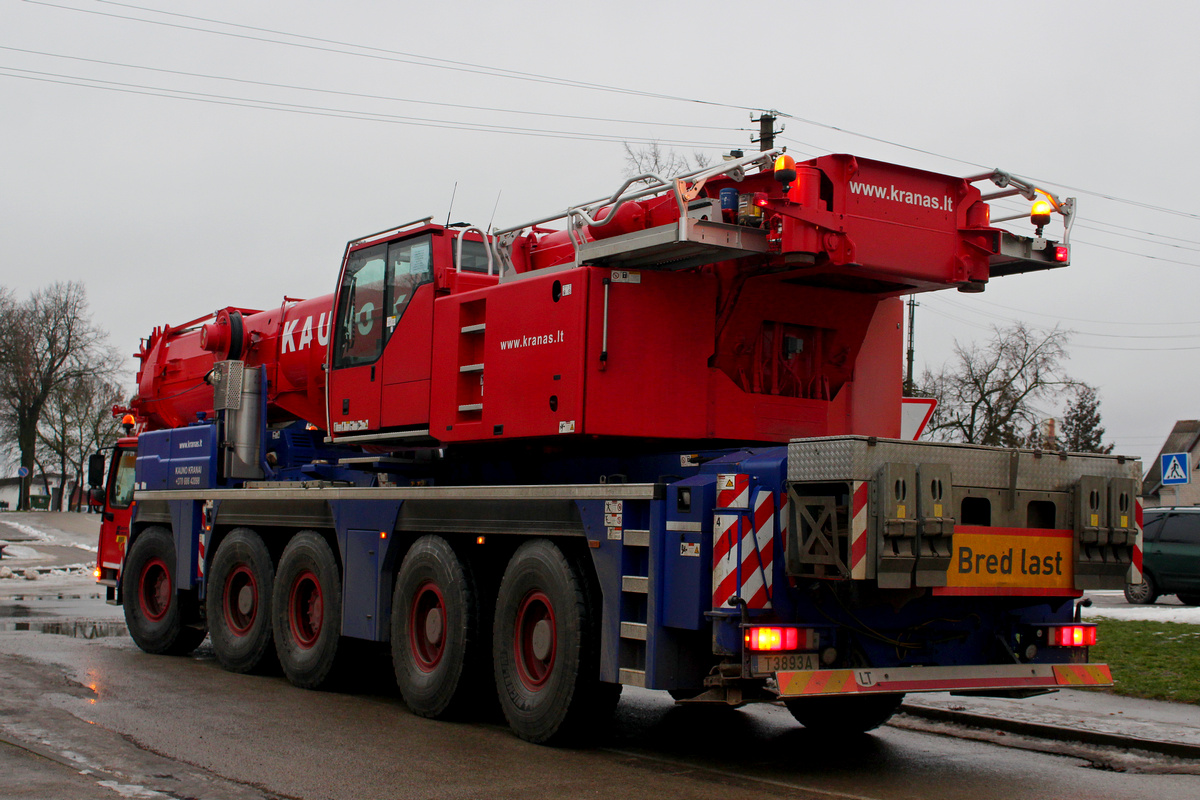 Литва, № T3893A — Liebherr (общая модель)