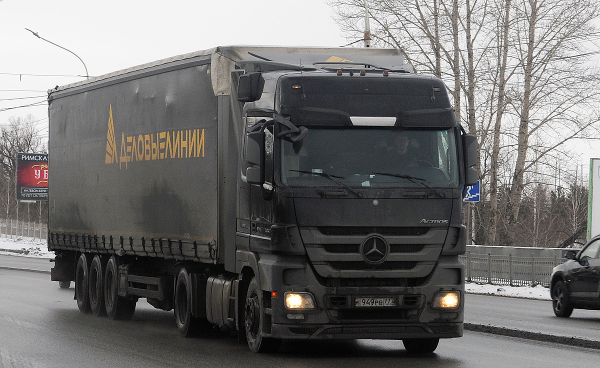 Омская область, № 4477 — Mercedes-Benz Actros '09 1841 [Z9M]