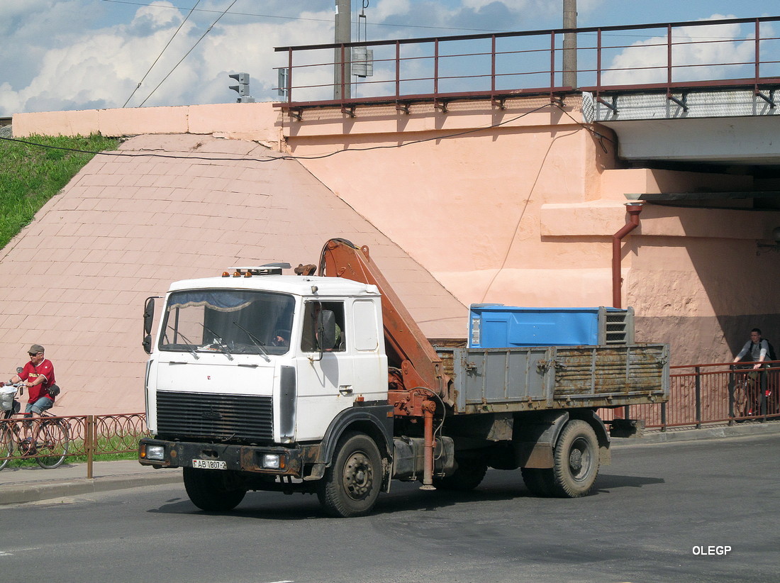 Витебская область, № АВ 1807-2 — МАЗ-5336 (общая модель)