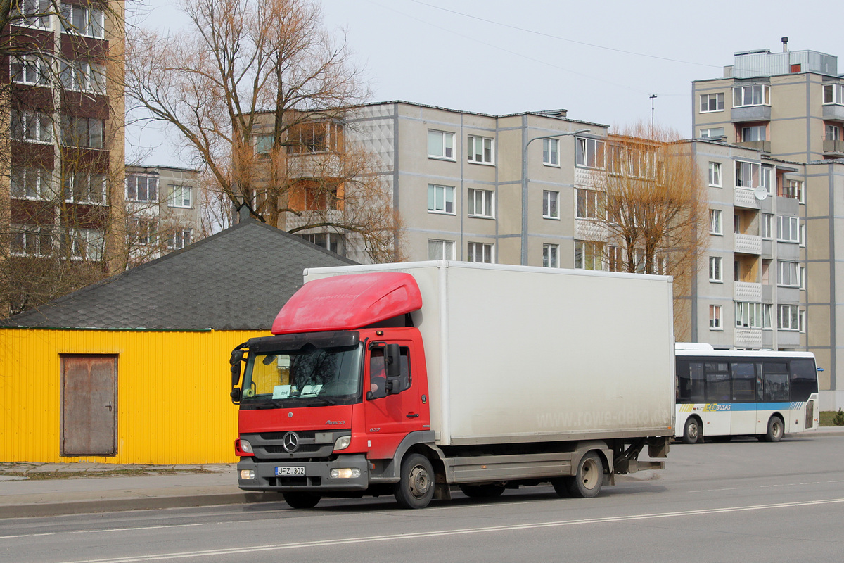 Литва, № JFZ 302 — Mercedes-Benz Atego 822