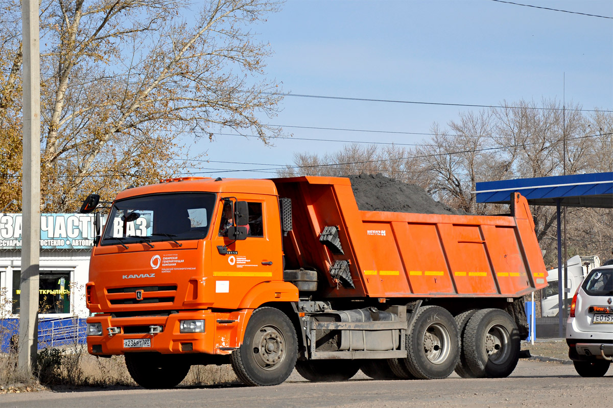 Алтайский край, № А 236 РТ 122 — КамАЗ-65115-42