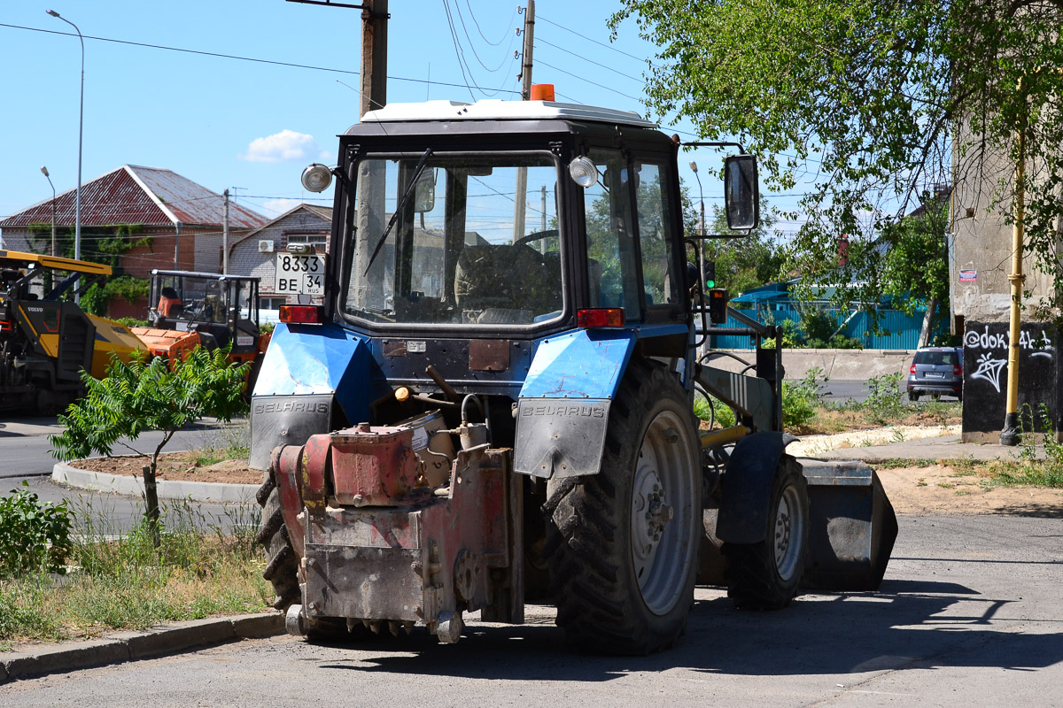 Волгоградская область, № 8333 ВЕ 34 — Беларус-82.1