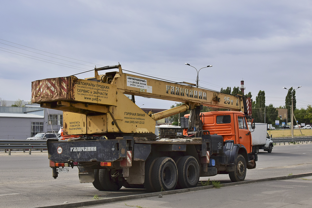 Ставропольский край, № Р 396 ТУ 26 — КамАЗ-65115-62