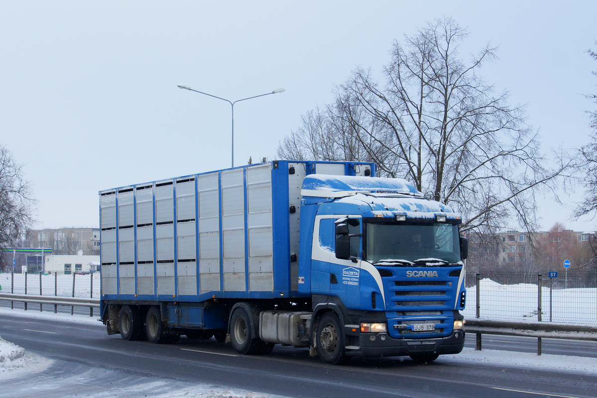 Литва, № JJS 370 — Scania ('2004) R420