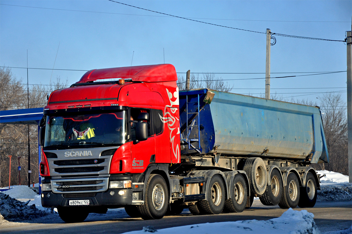 Алтайский край, № В 809 КС 122 — Scania ('2011) P400