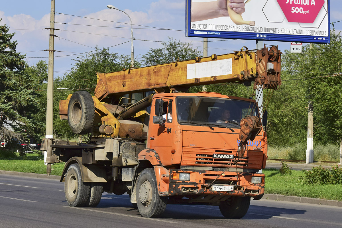 Волгоградская область, № М 144 ТС 34 — КамАЗ-53605-62