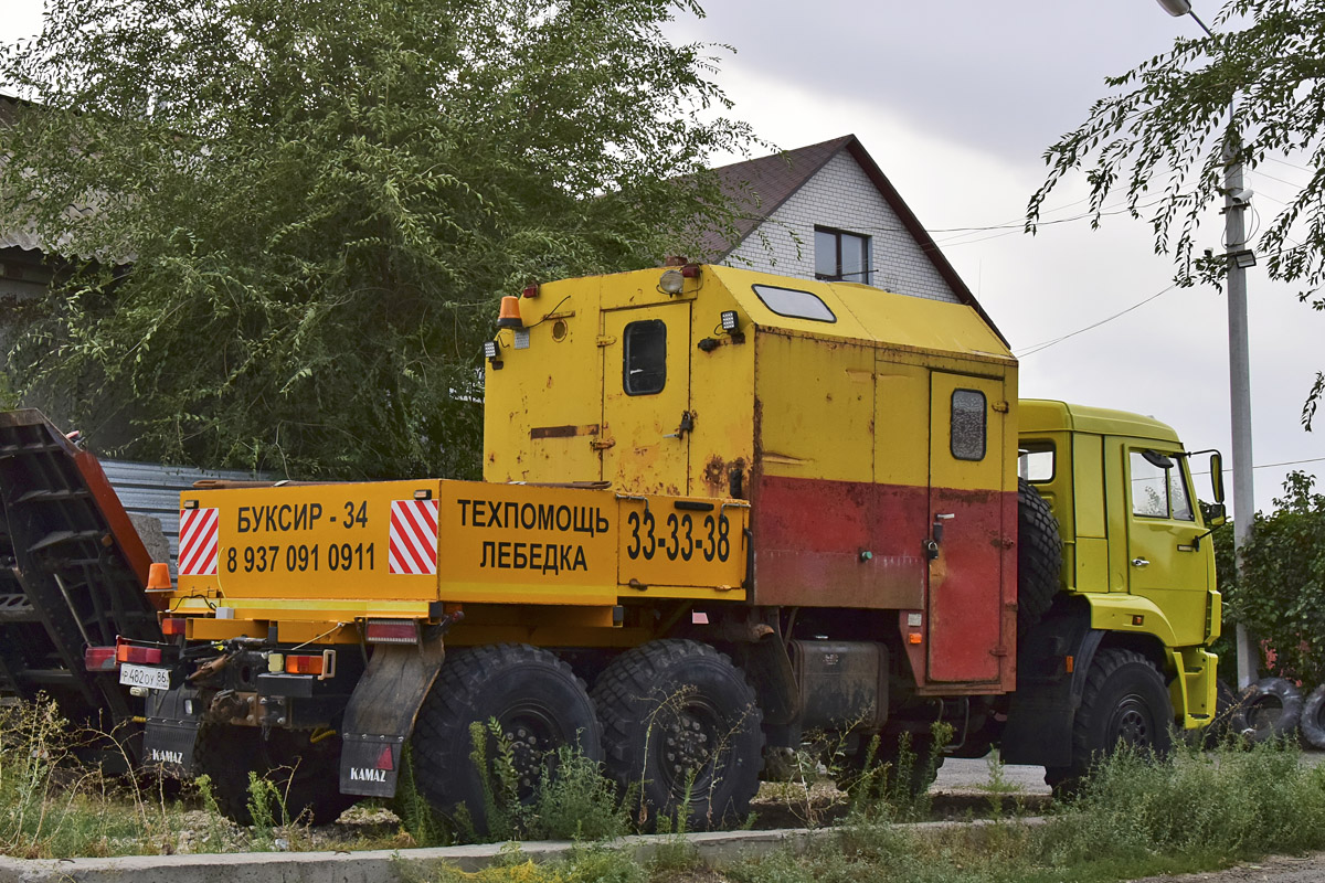 Волгоградская область, № Р 482 ОУ 86 — КамАЗ-43114-15 [43114R]