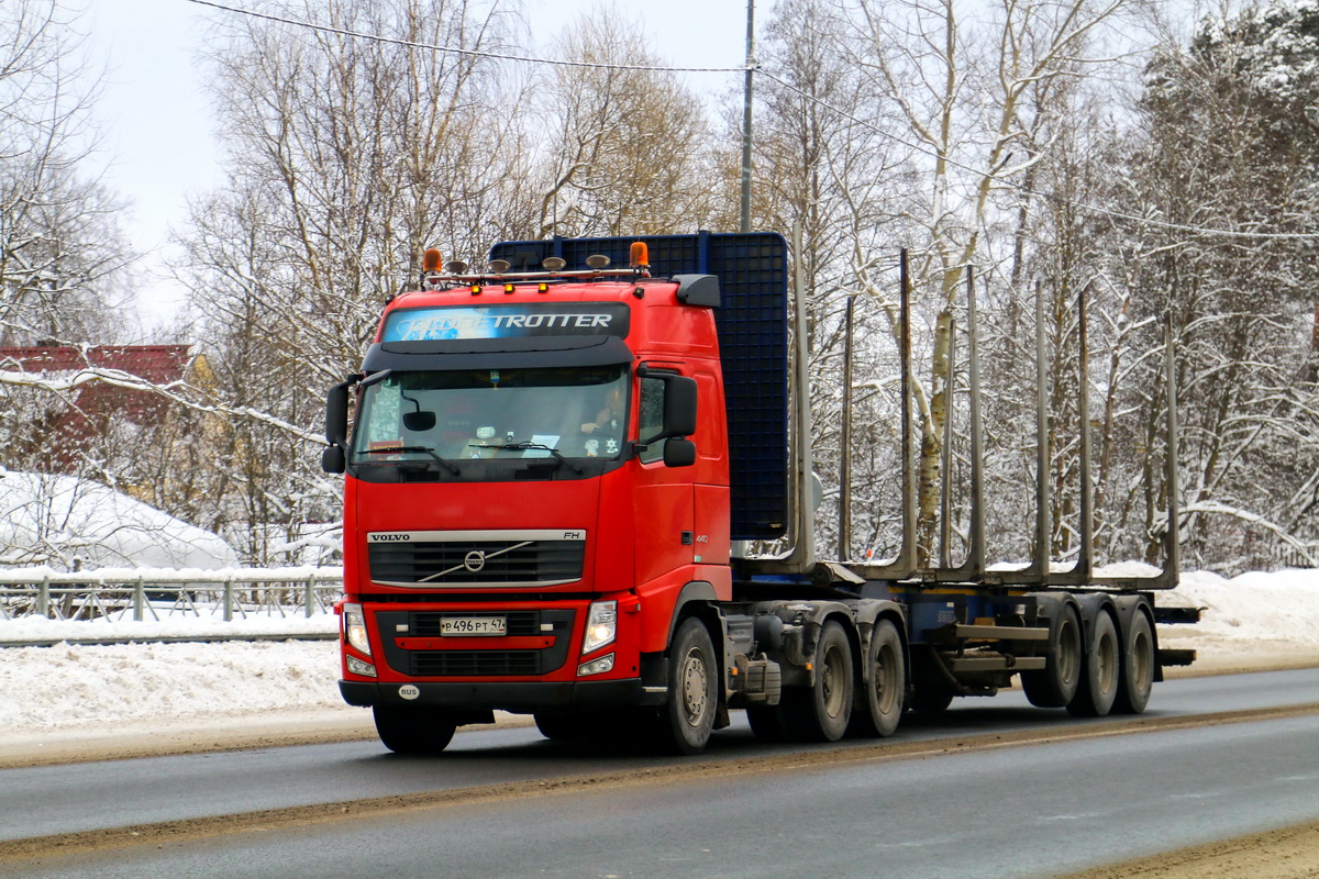 Ленинградская область, № В 496 РТ 47 — Volvo ('2008) FH.460