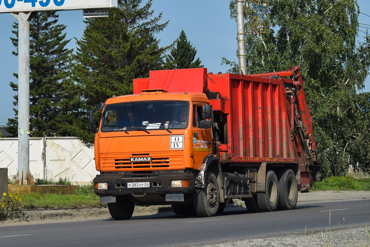 Алтайский край, № Р 283 УР 22 — КамАЗ-65115-62