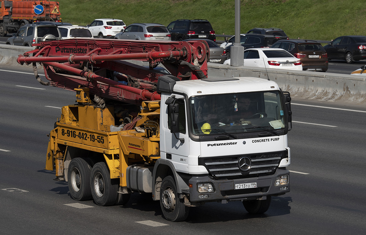 Москва, № Т 213 ТО 199 — Mercedes-Benz Actros ('2003) 3332