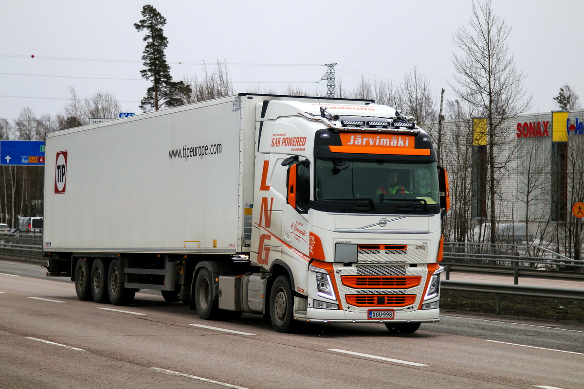 Финляндия, № XOU-998 — Volvo ('2012) FH-Series