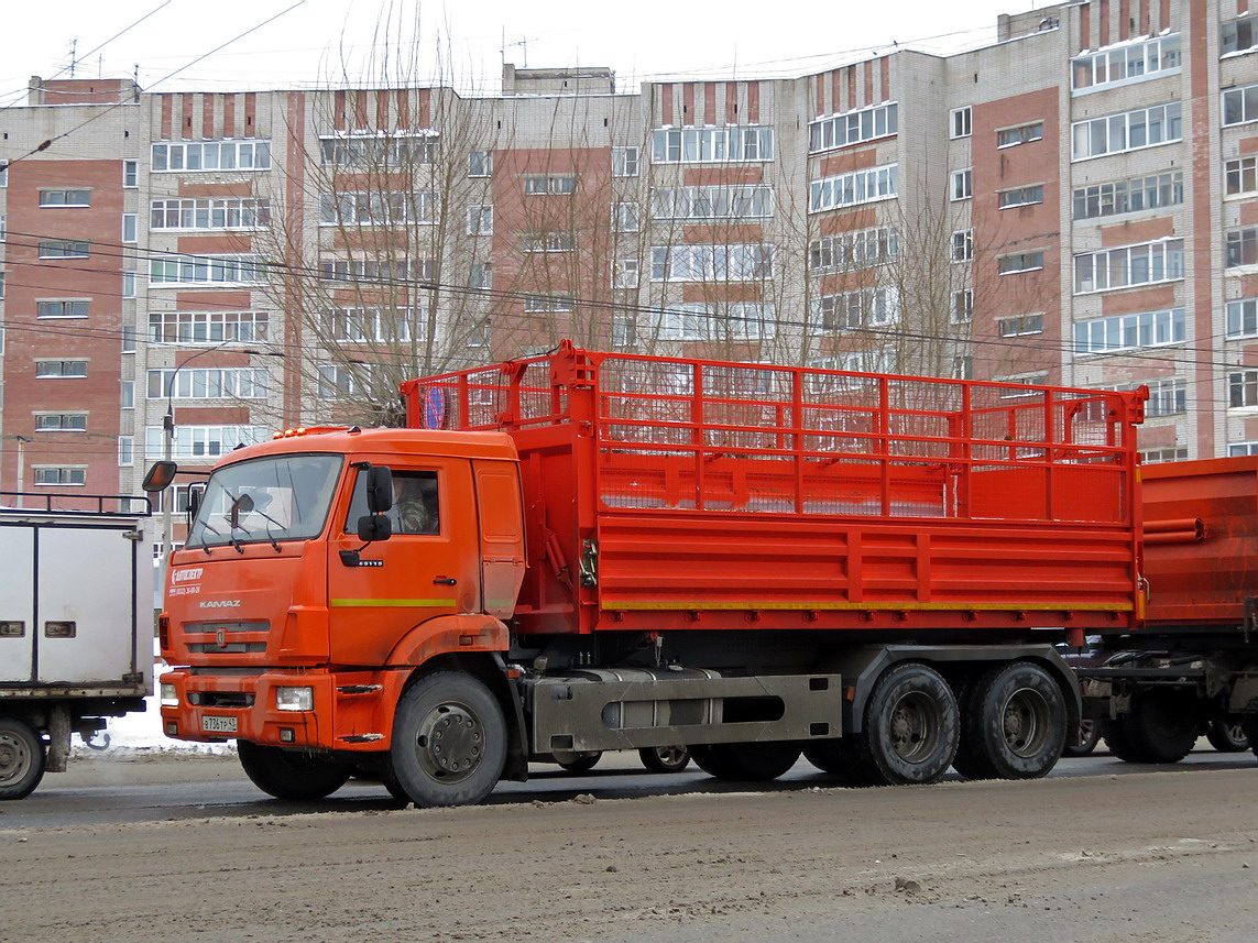 Кировская область, № В 736 ТР 43 — КамАЗ-65115 (общая модель)