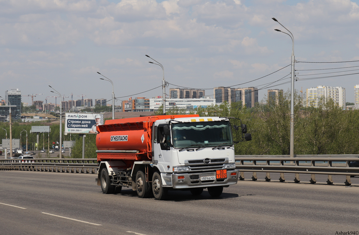 Красноярский край, № У 501 КВ 124 — Hino Profia