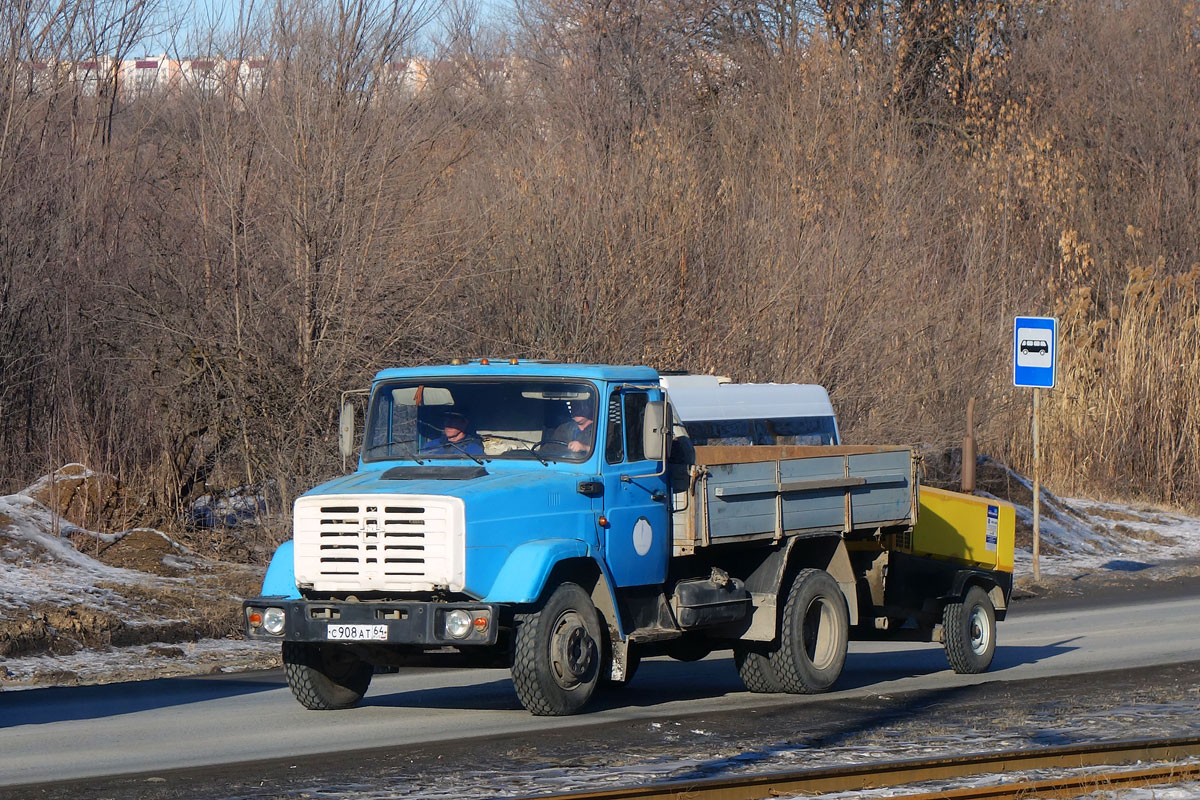 Саратовская область, № С 908 АТ 64 — ЗИЛ-433362