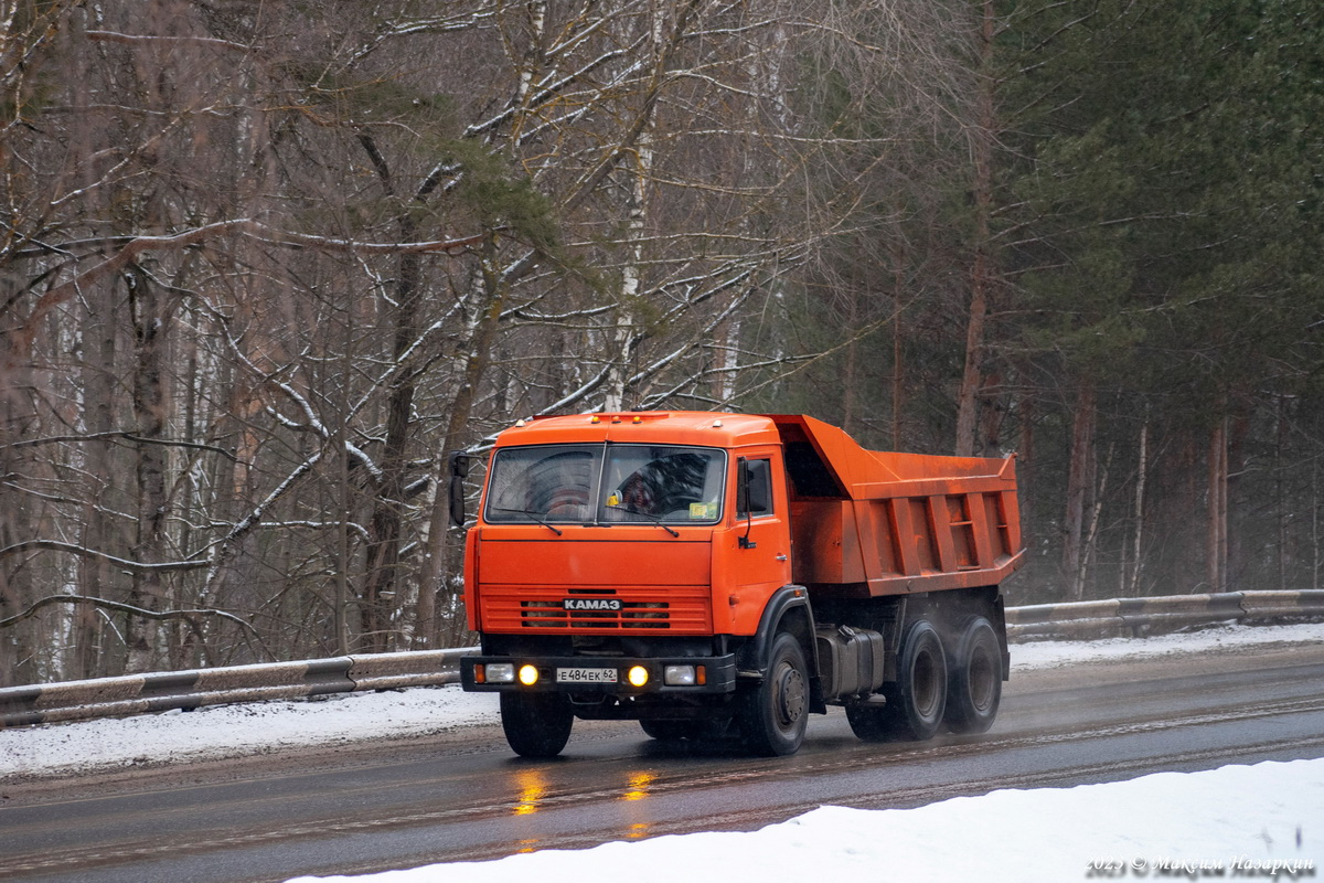 Рязанская область, № Е 484 ЕК 62 — КамАЗ-55111-15 [55111R]