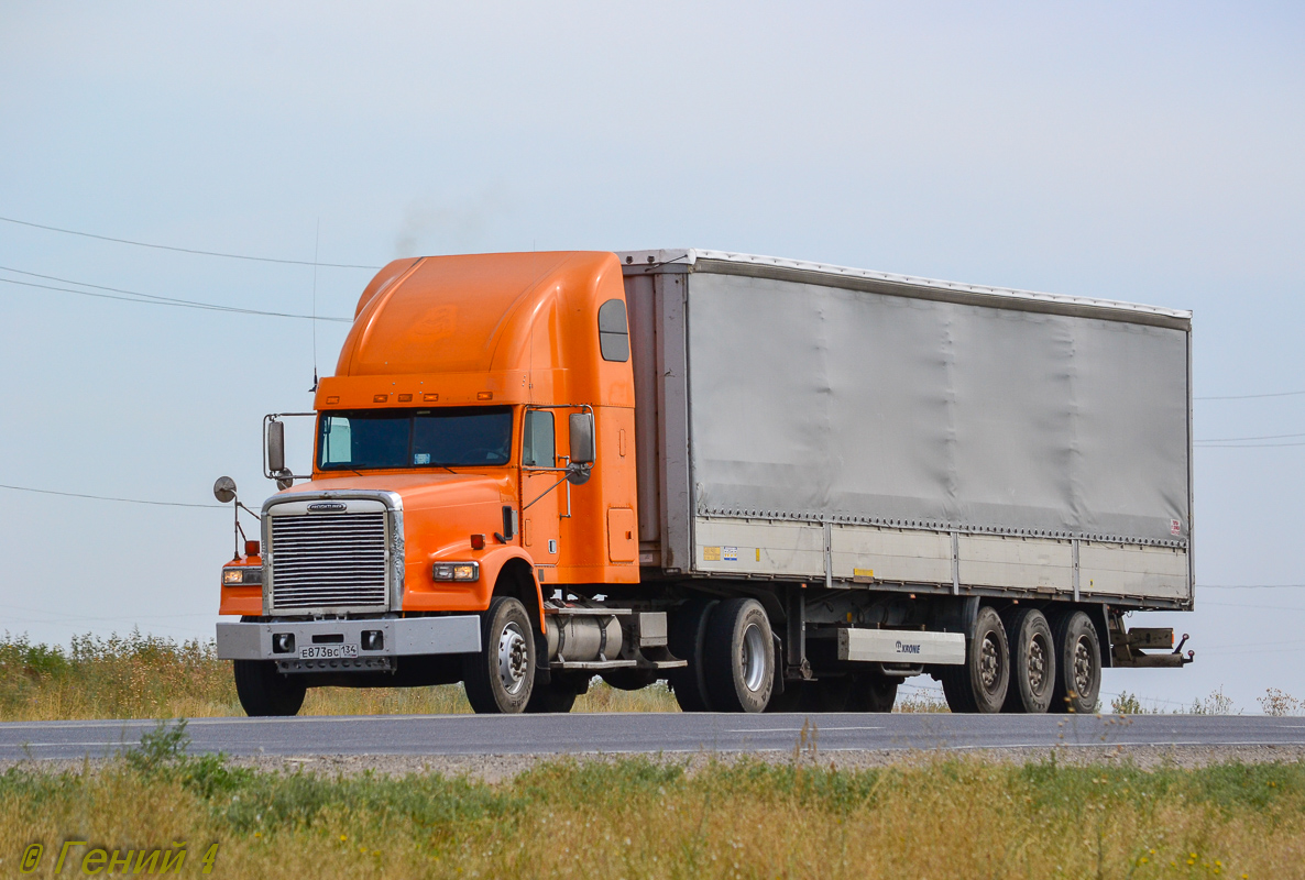 Волгоградская область, № Е 873 ВС 134 — Freightliner FLD 120 SD