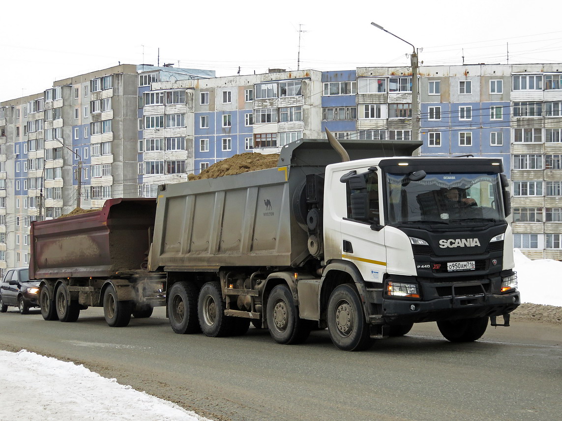 Кировская область, № О 950 АМ 716 — Scania ('2016) P440