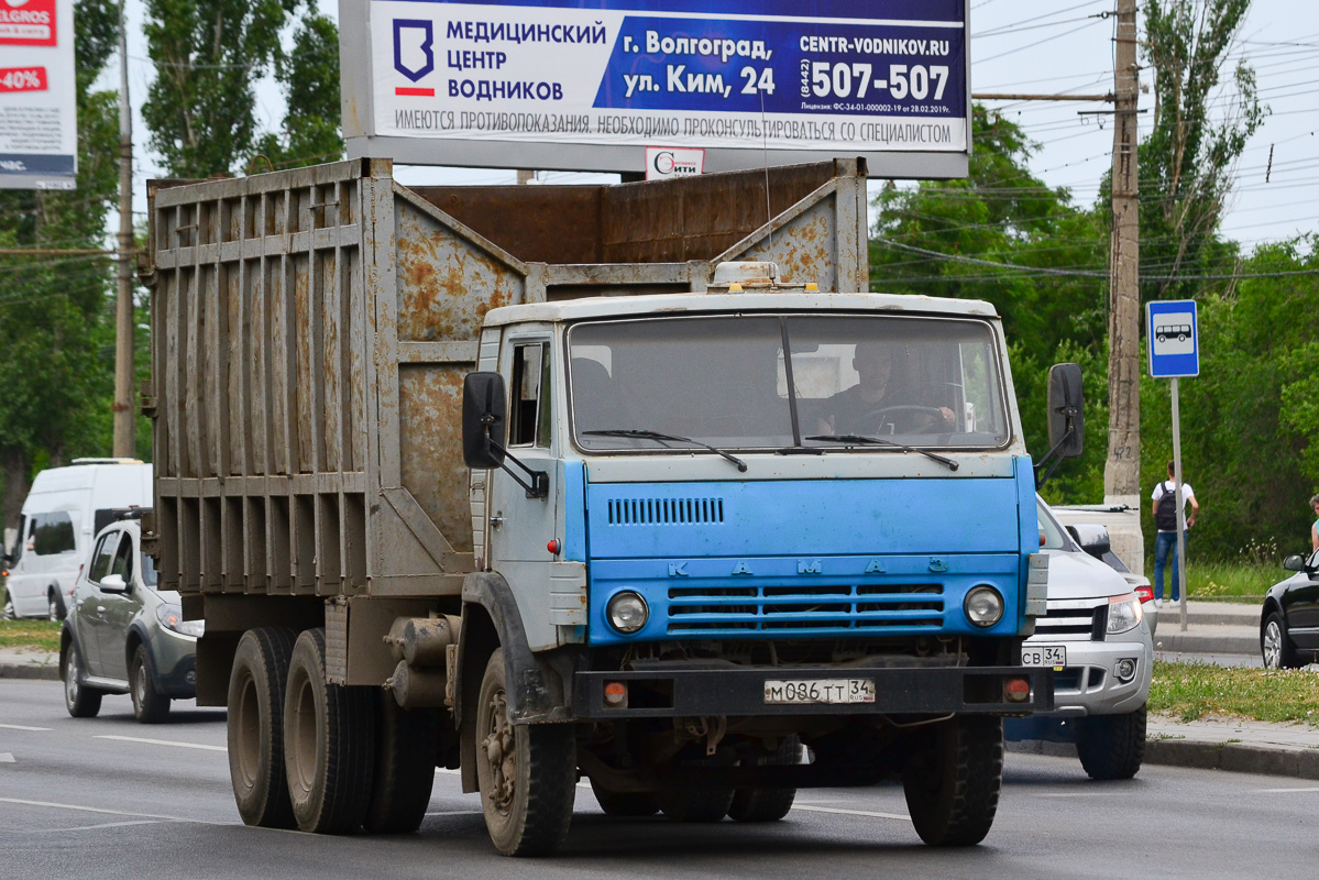 Волгоградская область, № М 086 ТТ 34 — КамАЗ-53212