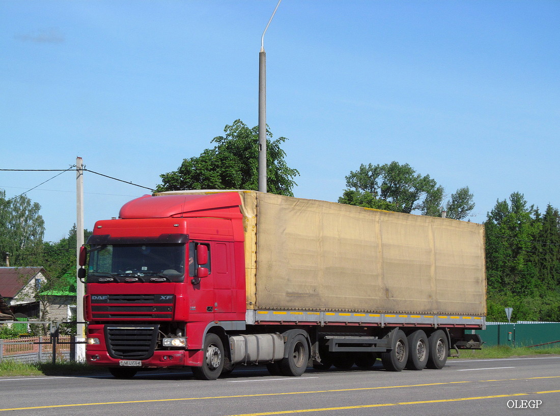 Брестская область, № АА 4958-1 — DAF XF105 FT