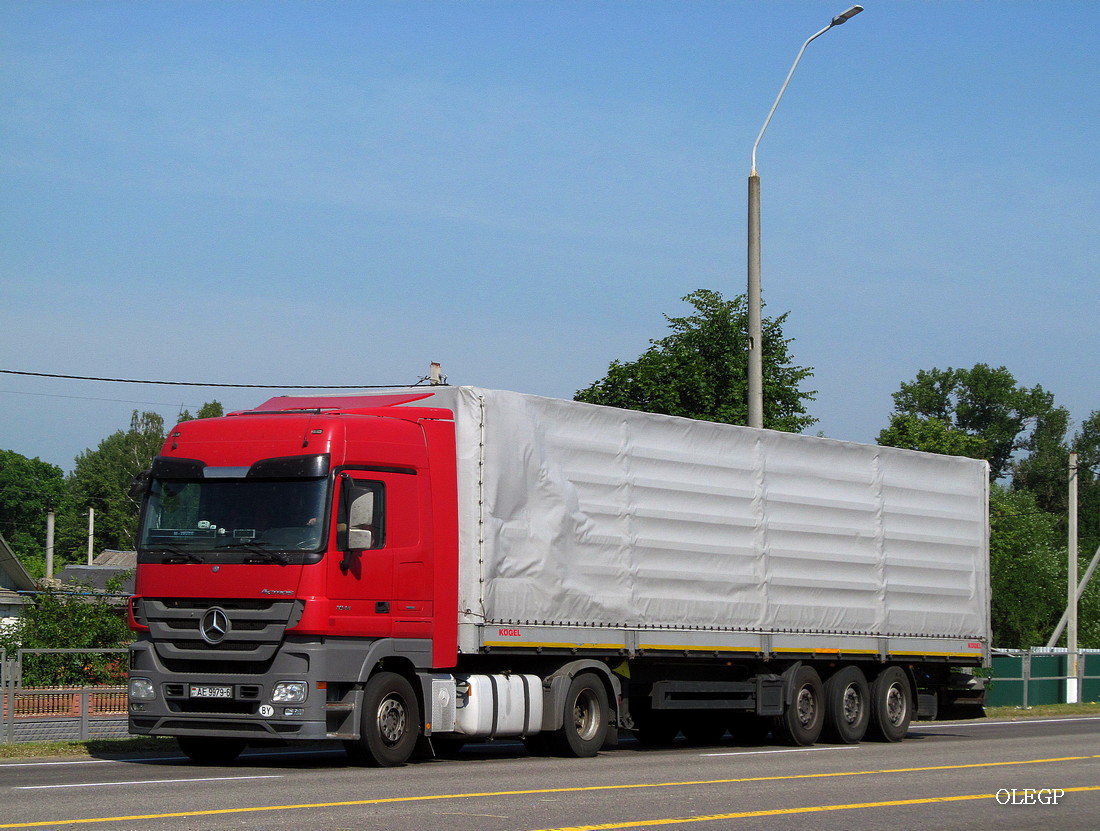 Могилёвская область, № АЕ 9979-6 — Mercedes-Benz Actros ('2009)