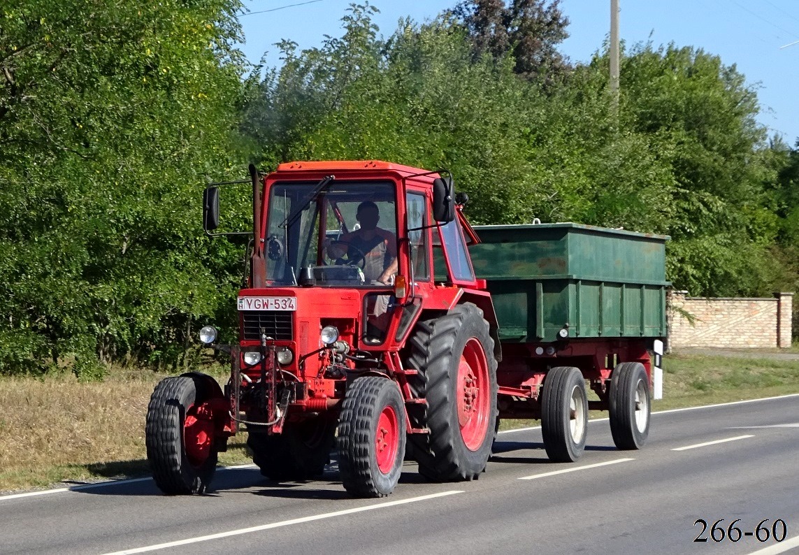 Венгрия, № YGW-534 — МТЗ-82; Венгрия — Сбор винограда в Венгрии