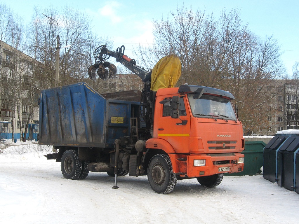 Тверская область, № К 951 СР 69 — КамАЗ-43253 (общая модель)