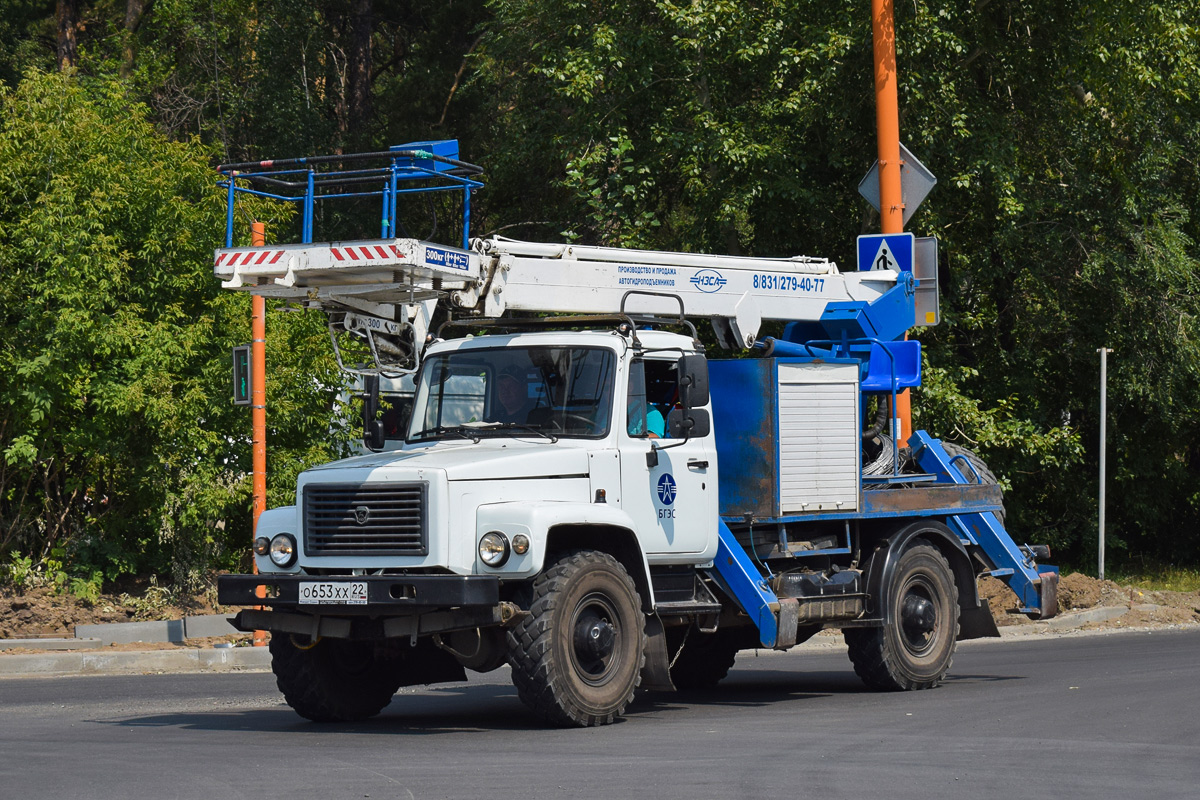 Алтайский край, № О 653 ХХ 22 — ГАЗ-33081 «Садко»