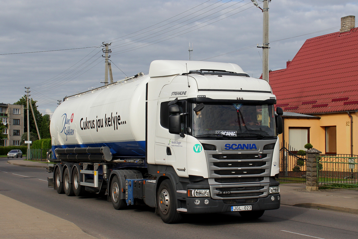 Литва, № JGL 023 — Scania ('2013) R410