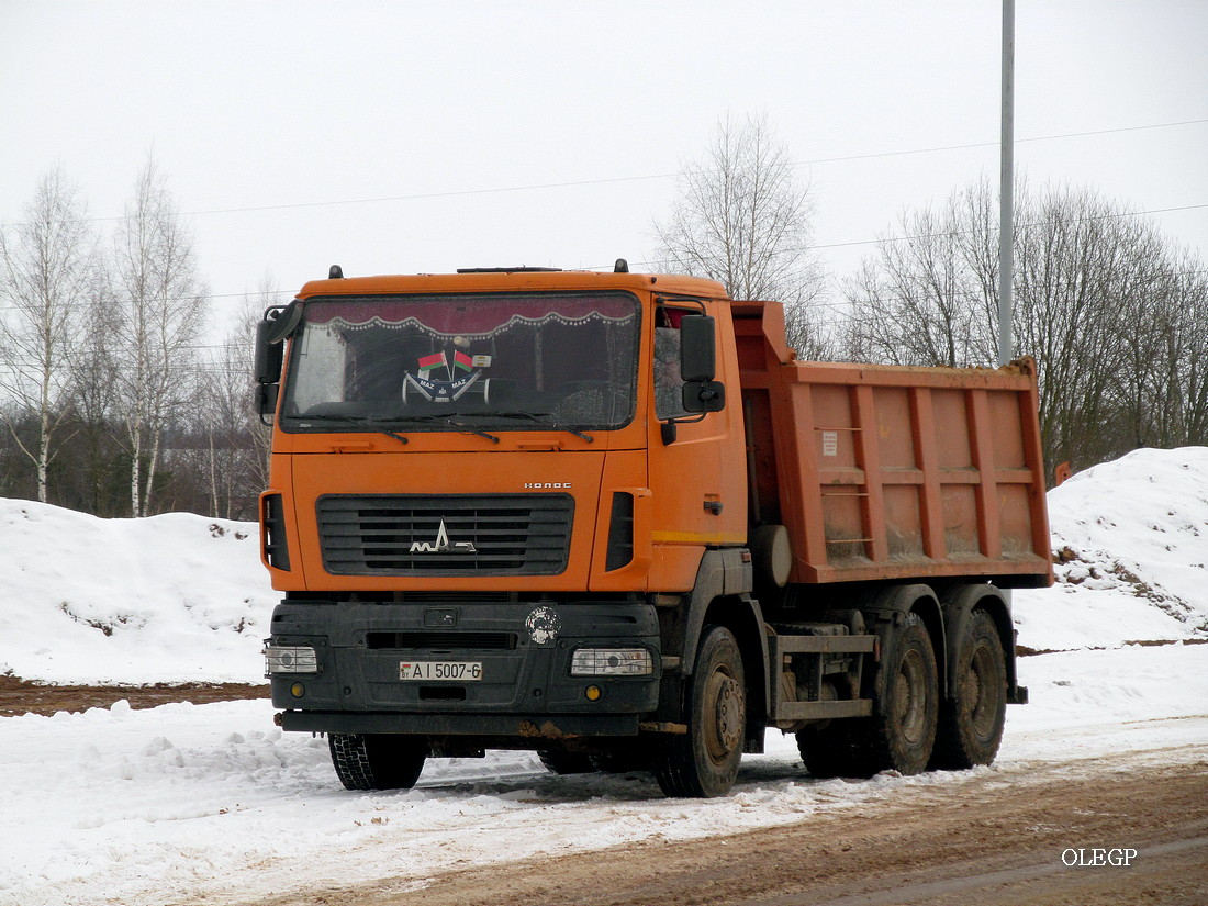 Могилёвская область, № АІ 5007-6 — МАЗ-6501 (общая модель)