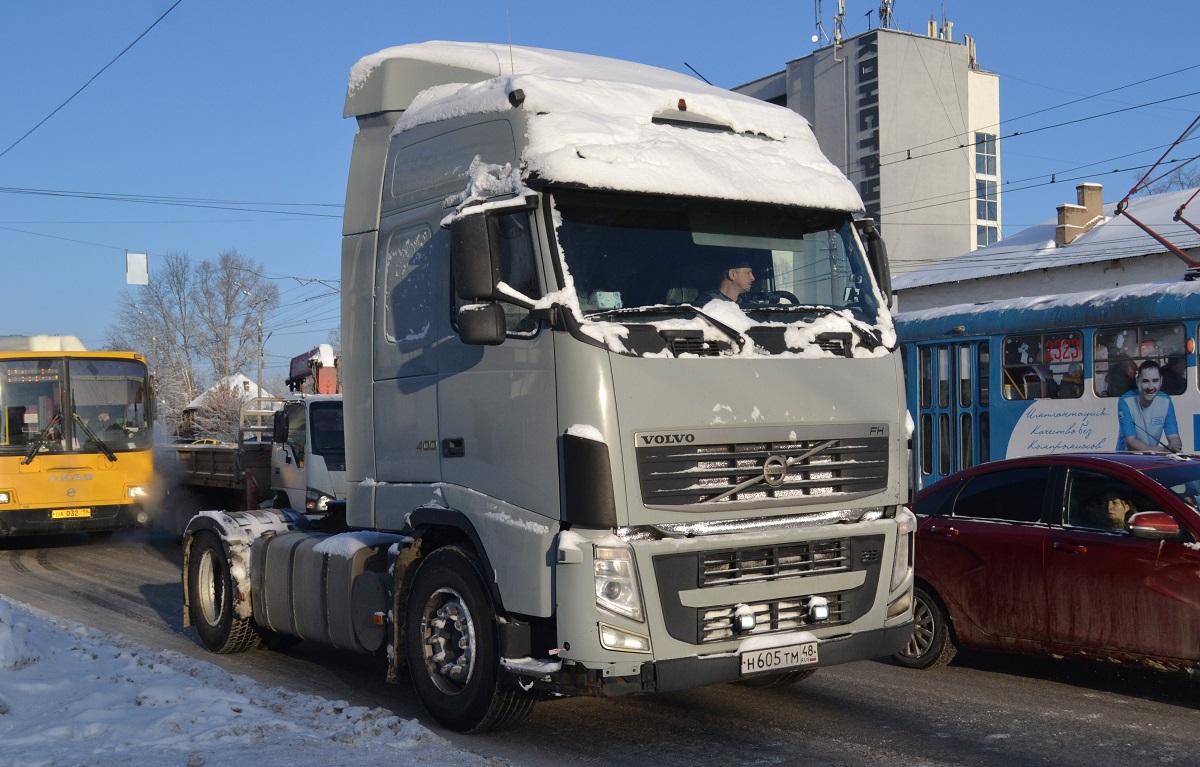 Липецкая область, № Н 605 ТМ 48 — Volvo ('2008) FH.400 [X9P]