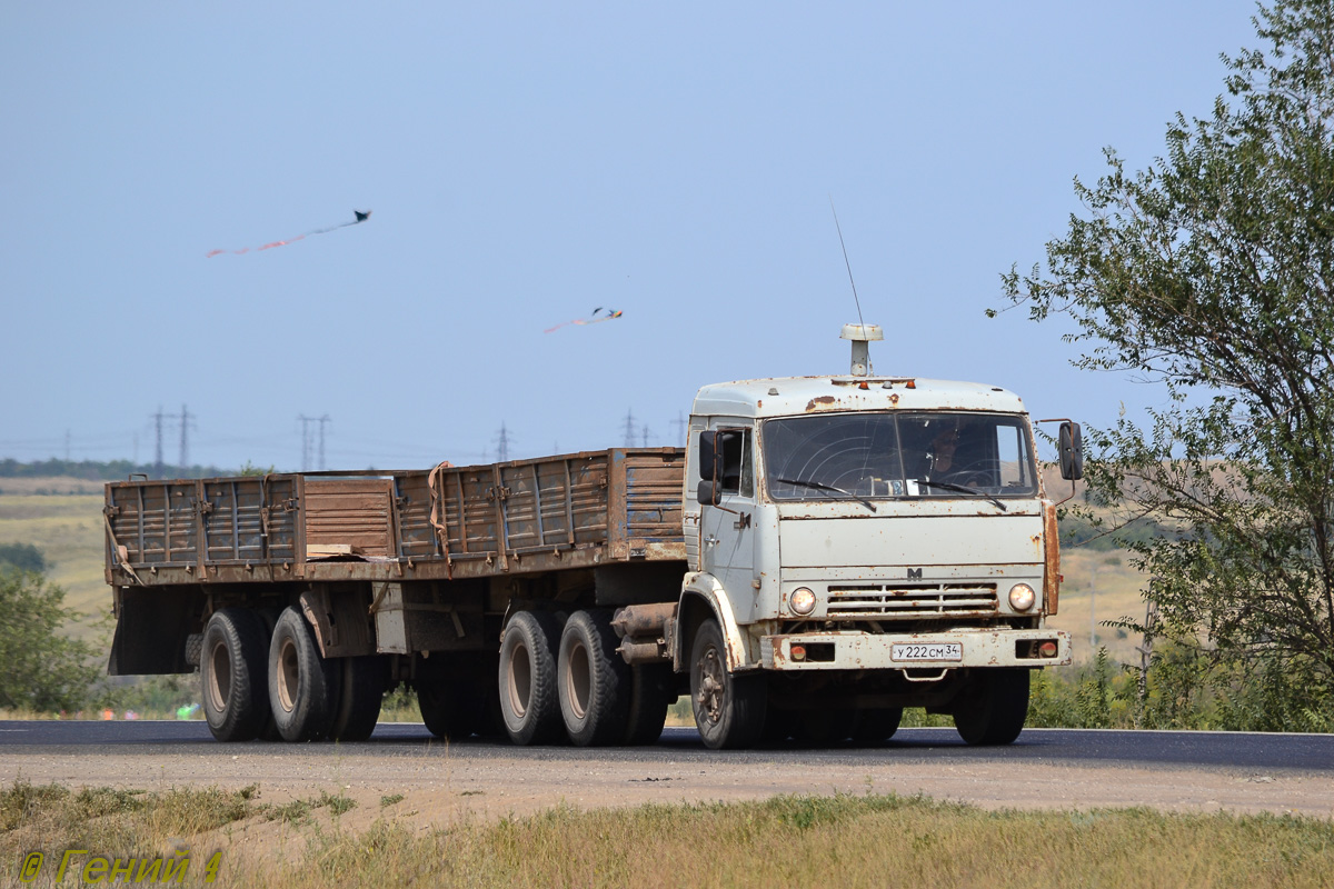 Волгоградская область, № У 222 СМ 34 — КамАЗ-5410