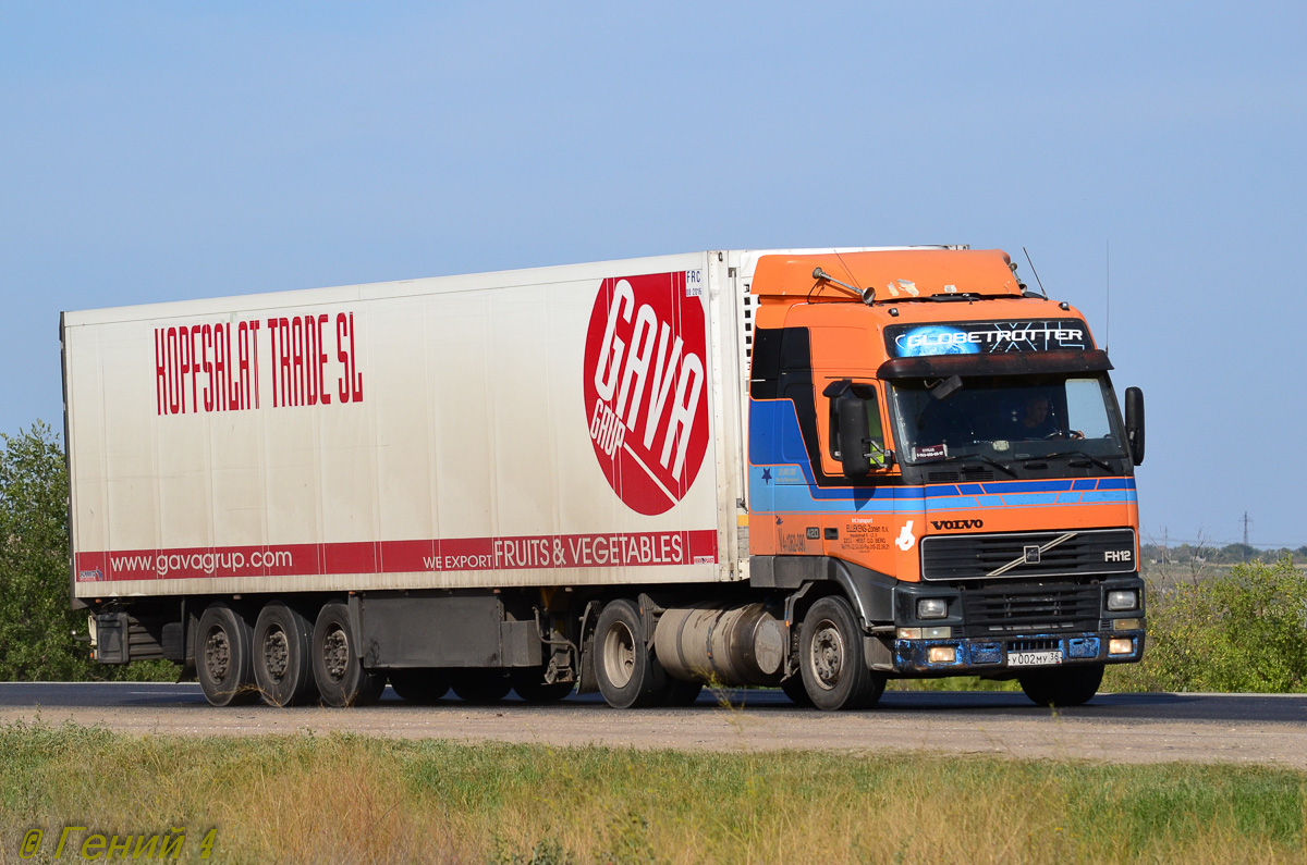 Дагестан, № У 002 МУ 36 — Volvo ('1993) FH12.420