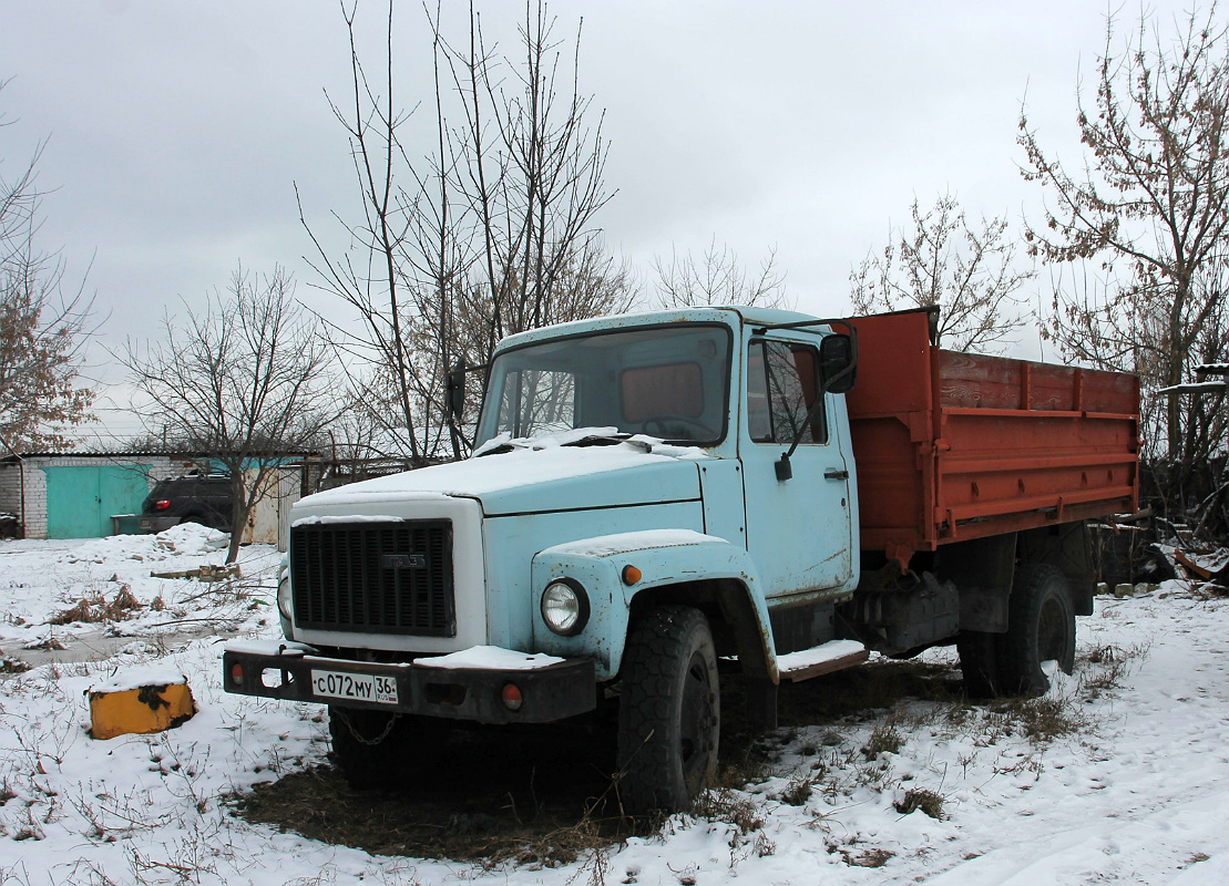 Воронежская область, № С 072 МУ 36 — ГАЗ-33072