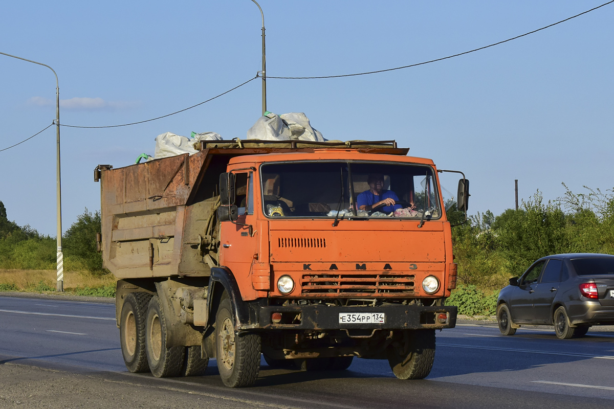 Волгоградская область, № Е 354 РР 134 — КамАЗ-55111 [551110]