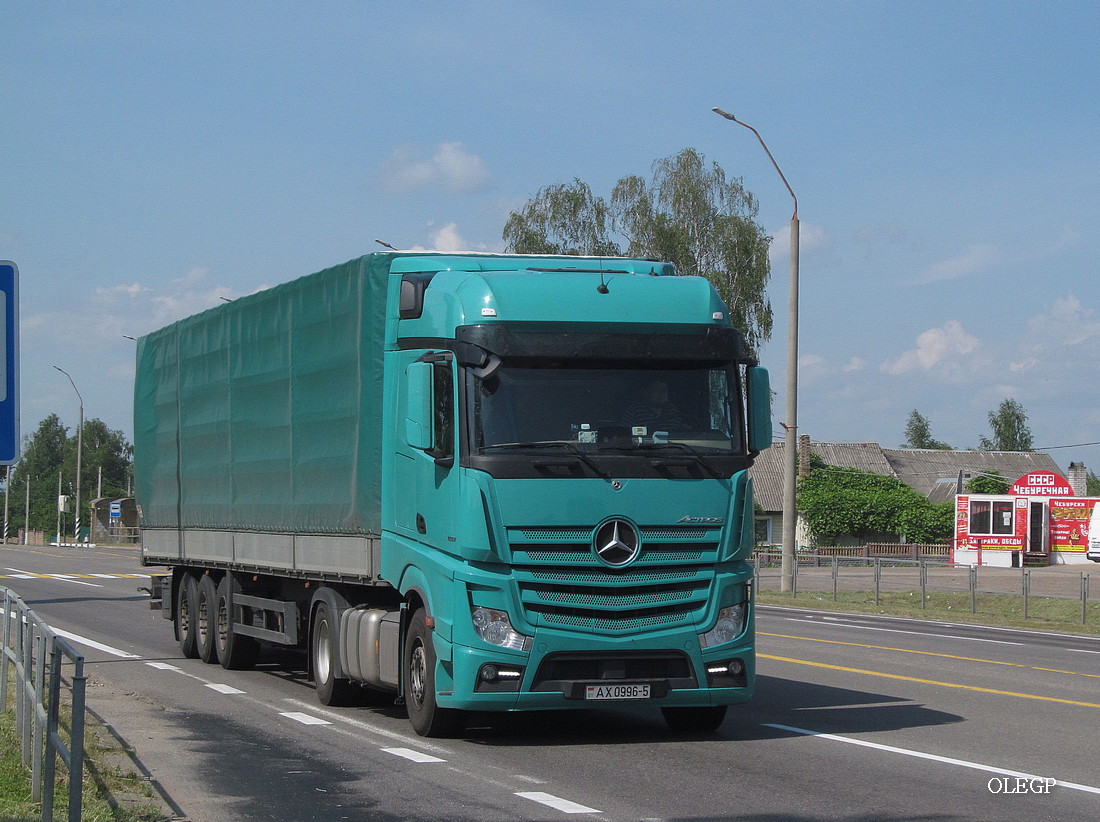 Минская область, № АХ 0996-5 — Mercedes-Benz Actros ('2011) 1851