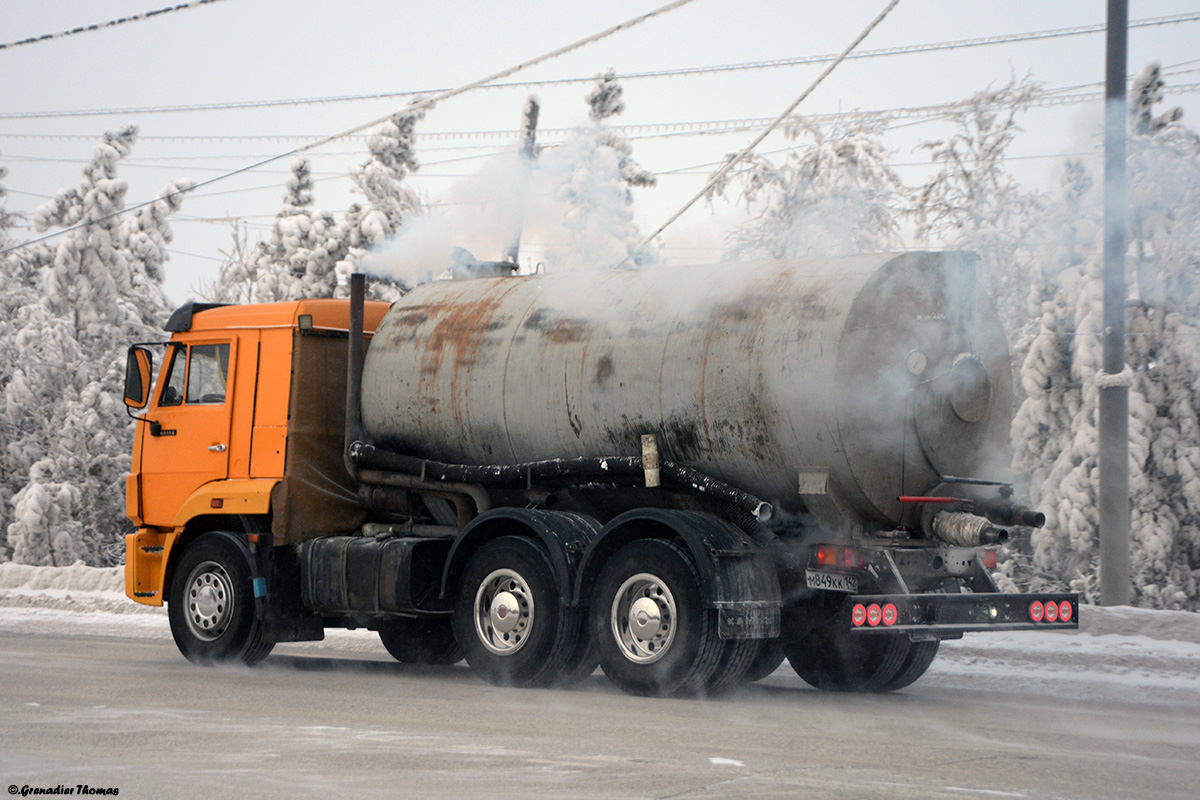 Саха (Якутия), № М 849 КК 142 — КамАЗ-65116-N3