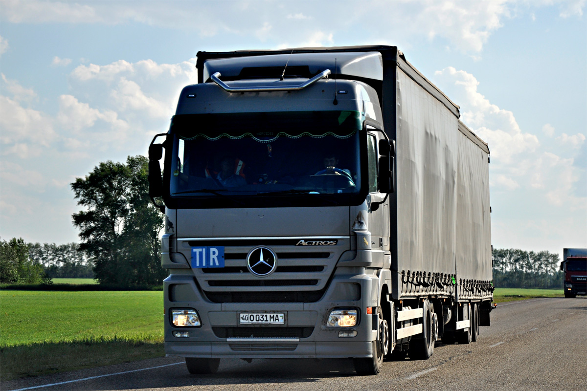 Узбекистан, № 40 O 031 MA — Mercedes-Benz Actros ('2003) 2536